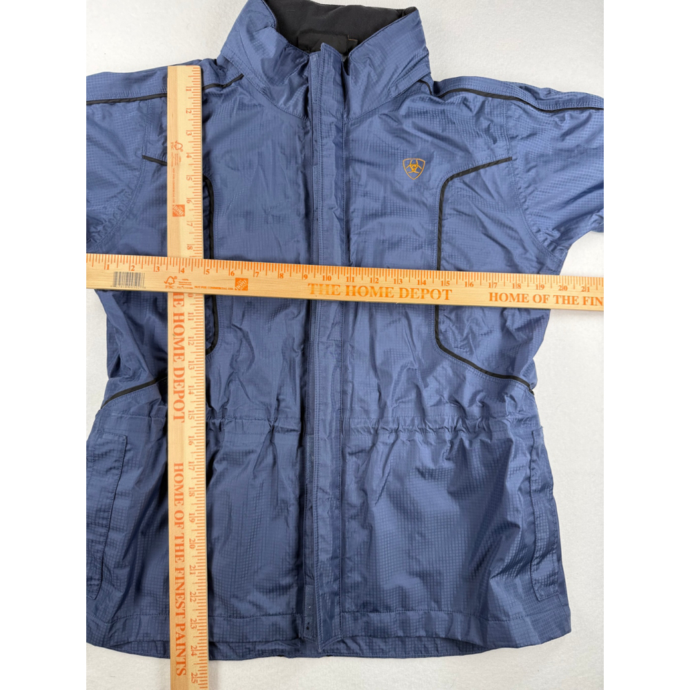 Ariat Blue Waterproof Windbreaker Jacket Women’s Small - Picture 5 of 10